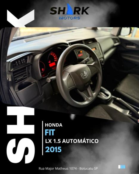 HONDA Fit 1.5 16V 4P LX FLEX AUTOMÁTICO, Foto 10 HONDA Fit 1.5 16V 4P LX FLEX AUTOMÁTICO, Foto 10