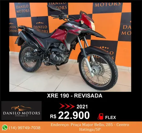HONDA XRE 190 ABS, Foto 1