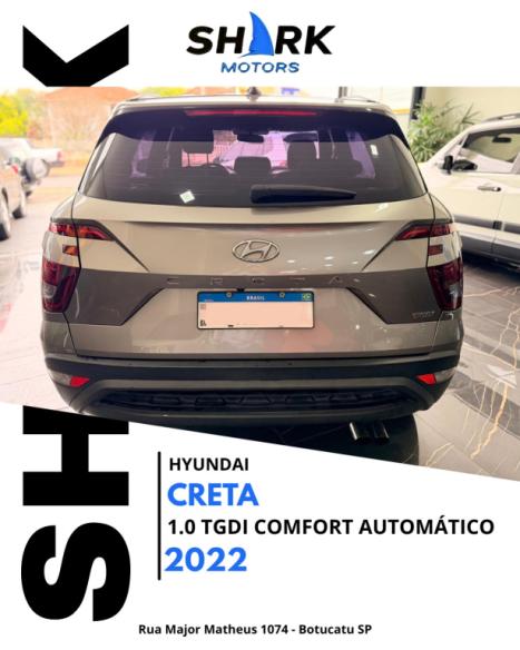 HYUNDAI Creta 1.0 12V 4P FLEX TGDI TURBO COMFORT AUTOM�TICO, Foto 4