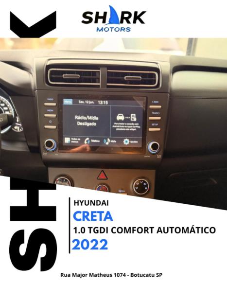 HYUNDAI Creta 1.0 12V 4P FLEX TGDI TURBO COMFORT AUTOM�TICO, Foto 8