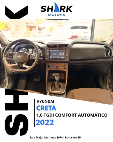 HYUNDAI Creta 1.0 12V 4P FLEX TGDI TURBO COMFORT AUTOM�TICO, Foto 10