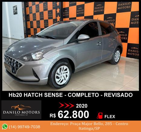 HYUNDAI HB 20 Hatch 1.0 12V 4P FLEX TGDI SENSE AUTOMTICO, Foto 1