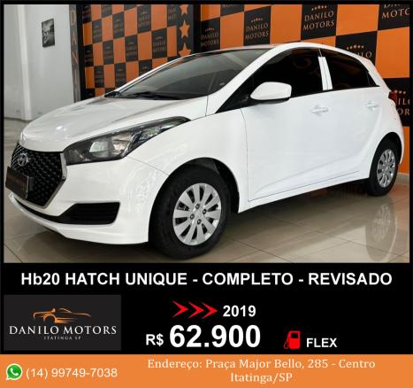 HYUNDAI HB 20 Hatch 1.0 12V 4P FLEX UNIQUE, Foto 1