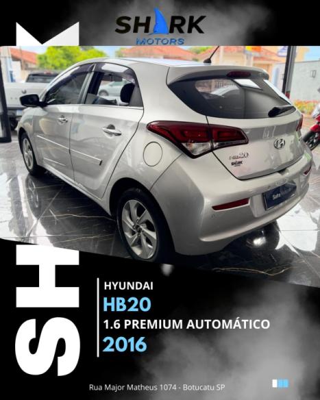 HYUNDAI HB 20 Hatch 1.6 16V 4P PREMIUM FLEX AUTOM�TICO, Foto 3