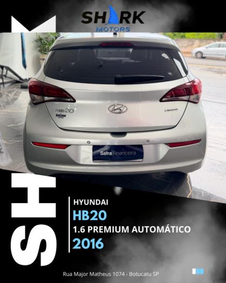 HYUNDAI HB 20 Hatch 1.6 16V 4P PREMIUM FLEX AUTOM�TICO, Foto 4