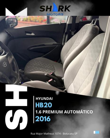 HYUNDAI HB 20 Hatch 1.6 16V 4P PREMIUM FLEX AUTOM�TICO, Foto 8