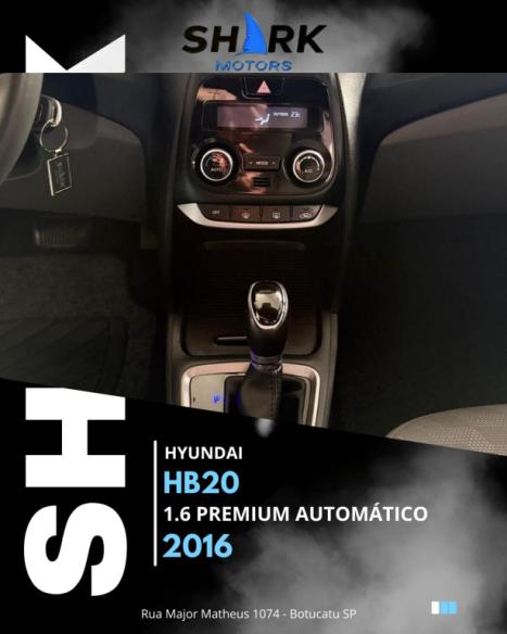 HYUNDAI HB 20 Hatch 1.6 16V 4P PREMIUM FLEX AUTOM�TICO, Foto 11