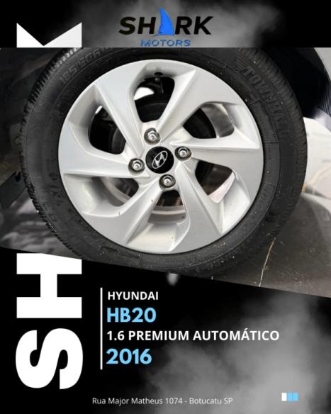 HYUNDAI HB 20 Hatch 1.6 16V 4P PREMIUM FLEX AUTOM�TICO, Foto 13