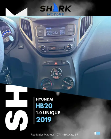 HYUNDAI HB 20 Hatch 1.0 12V 4P FLEX UNIQUE, Foto 7