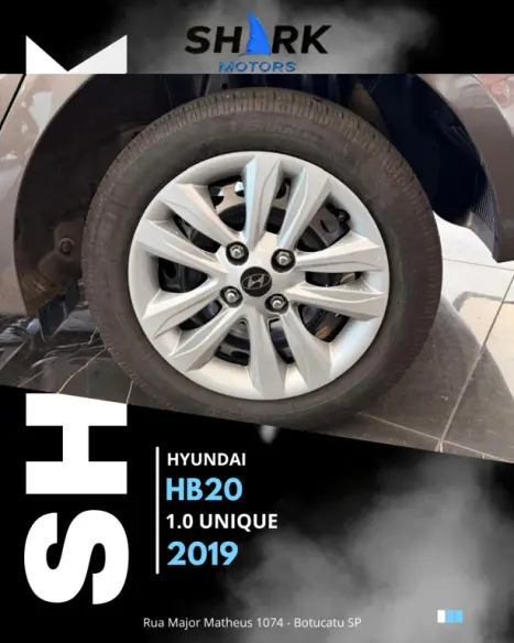 HYUNDAI HB 20 Hatch 1.0 12V 4P FLEX UNIQUE, Foto 9