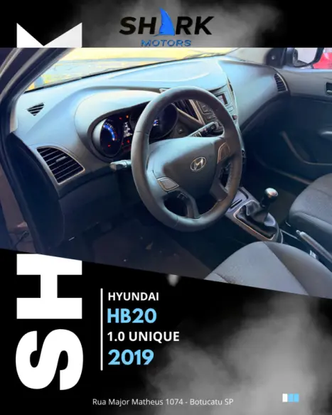 HYUNDAI HB 20 Hatch 1.0 12V 4P FLEX UNIQUE, Foto 12
