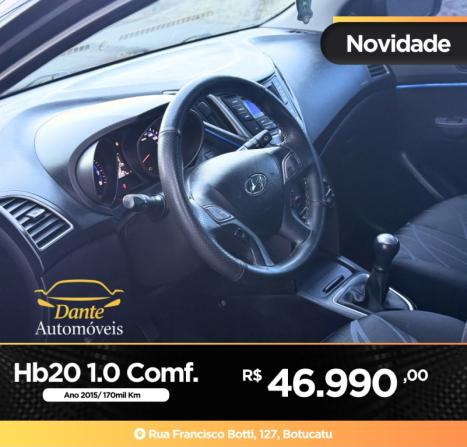 HYUNDAI HB 20 Hatch 1.0 12V 4P FLEX COMFORT, Foto 7