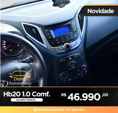 HYUNDAI HB 20 Hatch 1.0 12V 4P FLEX COMFORT, Foto 10