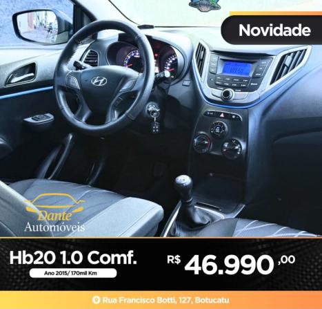 HYUNDAI HB 20 Hatch 1.0 12V 4P FLEX COMFORT, Foto 13