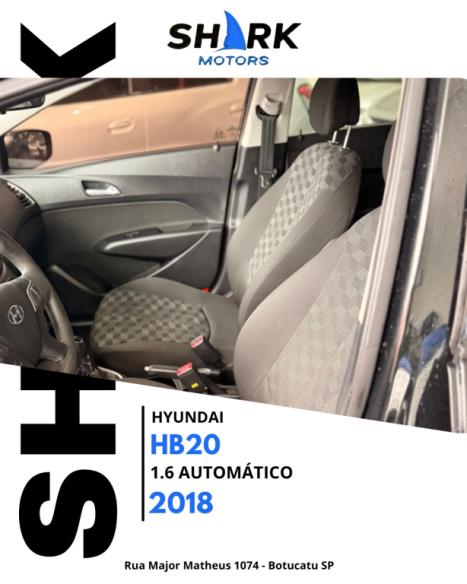 HYUNDAI HB 20 Hatch 1.6 16V 4P COMFORT FLEX AUTOM�TICO, Foto 13
