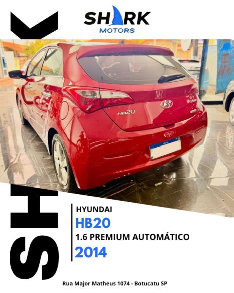 HYUNDAI HB 20 Hatch 1.6 16V 4P PREMIUM FLEX AUTOMÁTICO, Foto 3