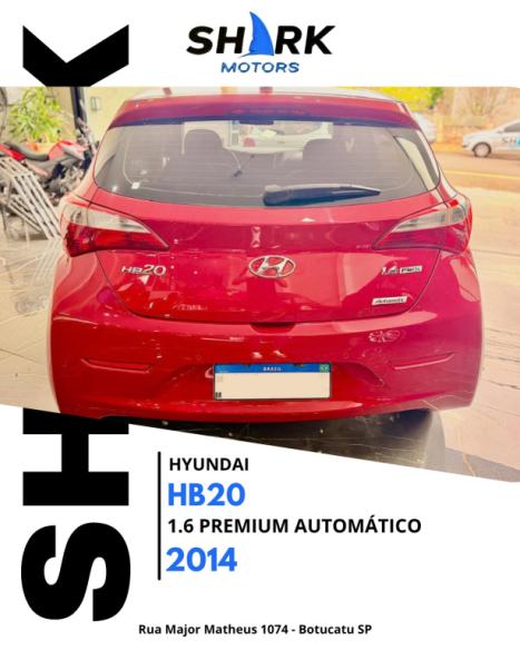 HYUNDAI HB 20 Hatch 1.6 16V 4P PREMIUM FLEX AUTOMÁTICO, Foto 4