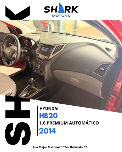 HYUNDAI HB 20 Hatch 1.6 16V 4P PREMIUM FLEX AUTOMÁTICO, Foto 10