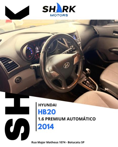 HYUNDAI HB 20 Hatch 1.6 16V 4P PREMIUM FLEX AUTOMÁTICO, Foto 11