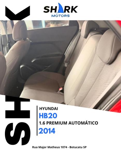 HYUNDAI HB 20 Hatch 1.6 16V 4P PREMIUM FLEX AUTOMÁTICO, Foto 14