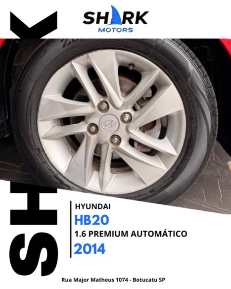 HYUNDAI HB 20 Hatch 1.6 16V 4P PREMIUM FLEX AUTOMÁTICO, Foto 15