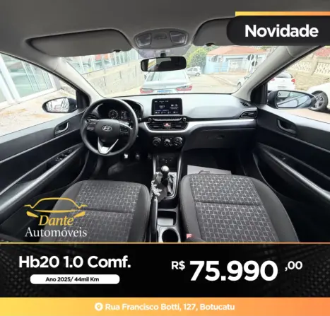 HYUNDAI HB 20 Hatch 1.0 12V 4P FLEX COMFORT, Foto 15
