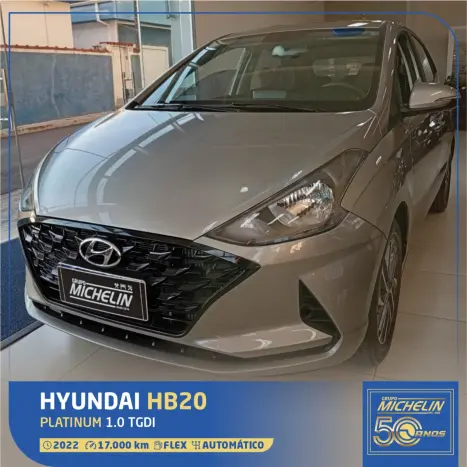 HYUNDAI HB 20 Hatch 1.0 12V 4P FLEX TGDI TURBO PLATINUM AUTOMÁTICO, Foto 1