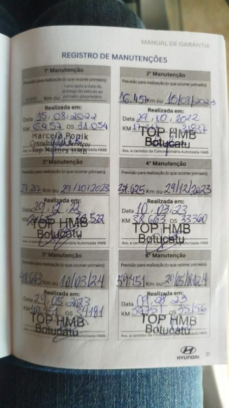 HYUNDAI HB 20 Sedan 1.0 12V 4P FLEX TGDI TURBO DIAMOND PLUS AUTOM�TICO, Foto 6