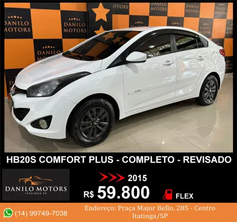 HYUNDAI HB 20 Sedan 1.6 16V 4P FLEX COMFORT PLUS, Foto 1