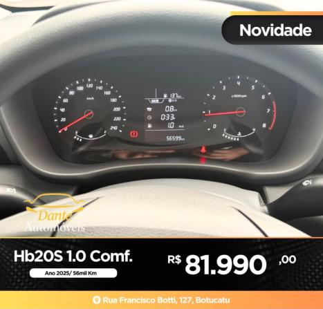 HYUNDAI HB 20 Sedan 1.0 12V 4P FLEX COMFORT PLUS, Foto 8