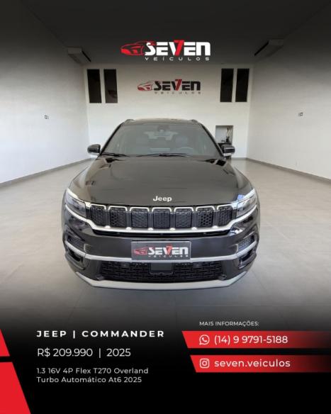 JEEP Commander 1.3 16V 4P FLEX T270 OVERLAND TURBO AUTOM�TICO AT6, Foto 1