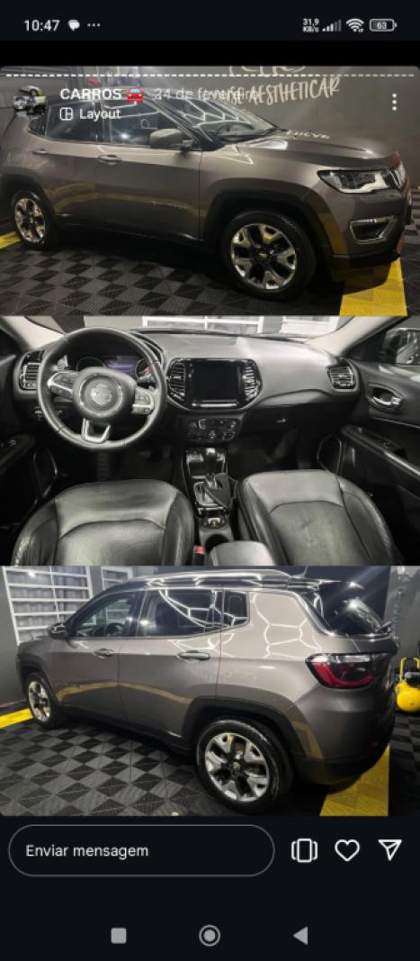 JEEP Compass 2.0 16V 4P LIMITED FLEX AUTOMÁTICO, Foto 6 JEEP Compass 2.0 16V 4P LIMITED FLEX AUTOMÁTICO, Foto 6