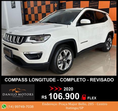 JEEP Compass 2.0 16V 4P LONGITUDE FLEX AUTOMTICO, Foto 1
