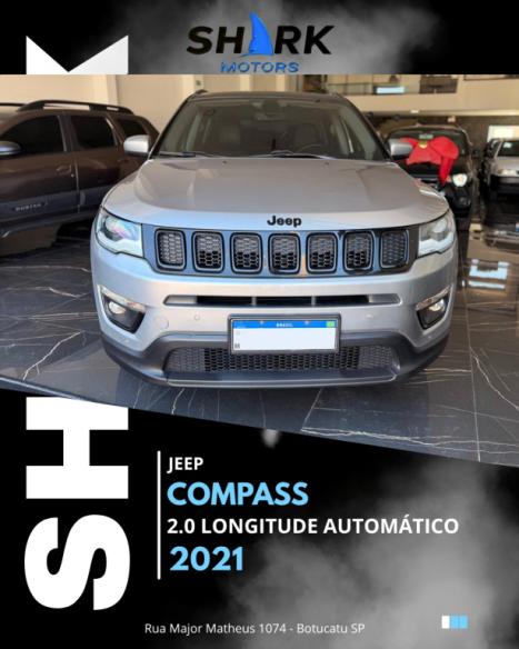 JEEP Compass 2.0 16V 4P LONGITUDE FLEX AUTOM�TICO, Foto 2