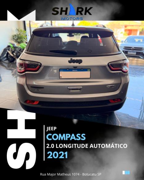 JEEP Compass 2.0 16V 4P LONGITUDE FLEX AUTOM�TICO, Foto 3