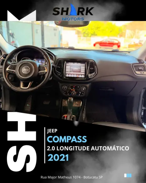 JEEP Compass 2.0 16V 4P LONGITUDE FLEX AUTOM�TICO, Foto 7