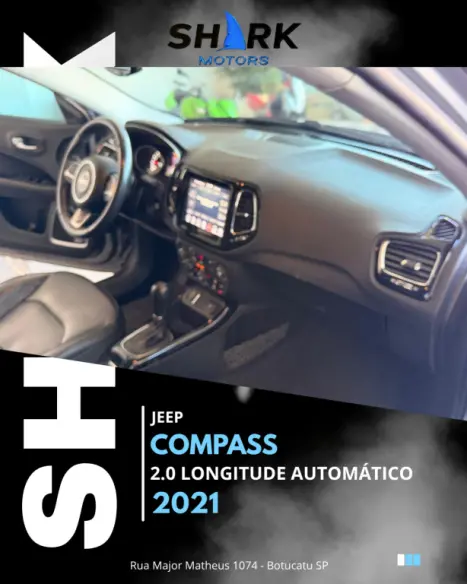 JEEP Compass 2.0 16V 4P LONGITUDE FLEX AUTOM�TICO, Foto 9