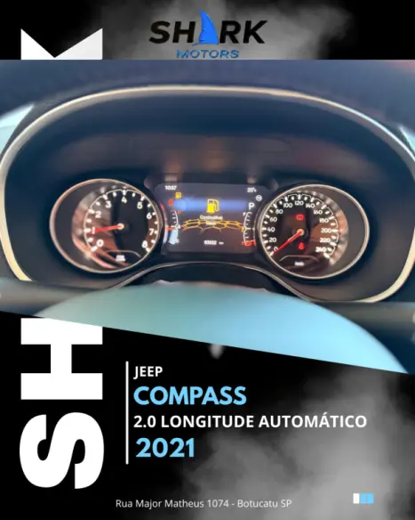 JEEP Compass 2.0 16V 4P LONGITUDE FLEX AUTOM�TICO, Foto 10