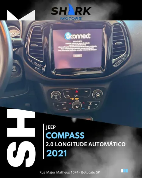 JEEP Compass 2.0 16V 4P LONGITUDE FLEX AUTOM�TICO, Foto 11