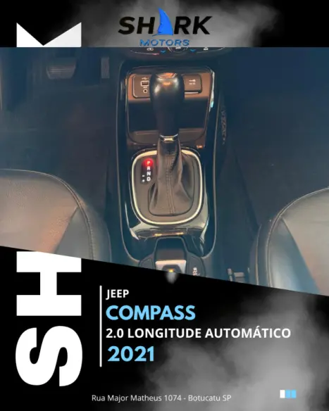 JEEP Compass 2.0 16V 4P LONGITUDE FLEX AUTOM�TICO, Foto 12