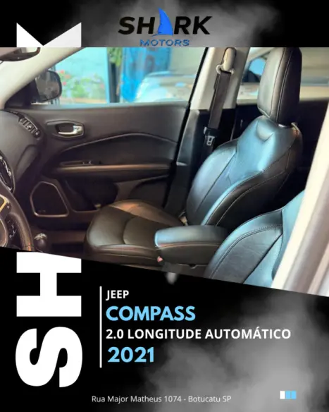 JEEP Compass 2.0 16V 4P LONGITUDE FLEX AUTOM�TICO, Foto 13