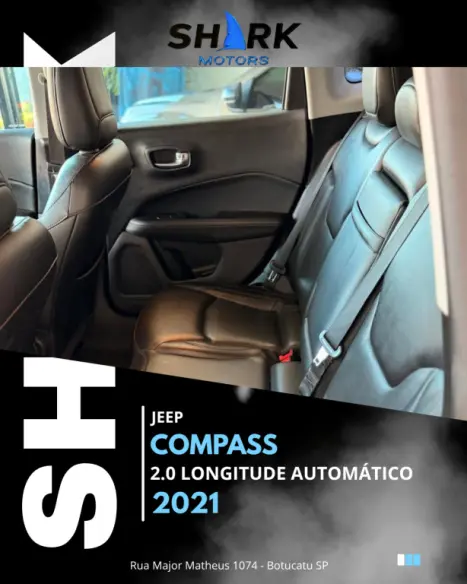 JEEP Compass 2.0 16V 4P LONGITUDE FLEX AUTOM�TICO, Foto 14