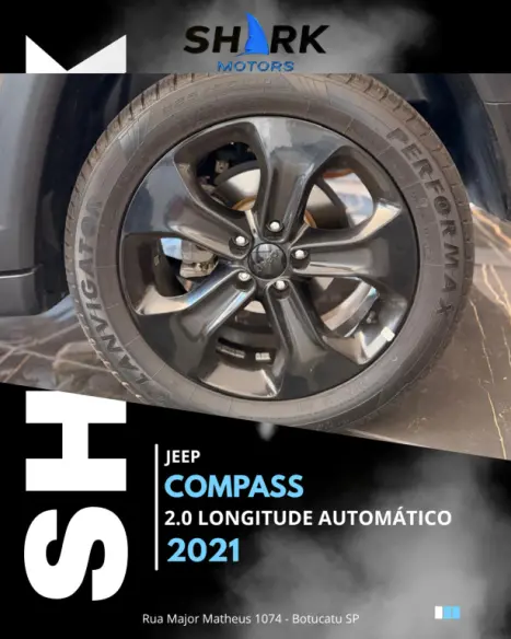 JEEP Compass 2.0 16V 4P LONGITUDE FLEX AUTOM�TICO, Foto 15