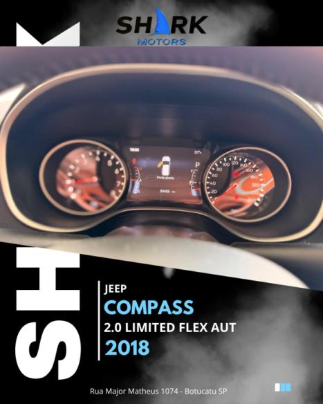 JEEP Compass 2.0 16V 4P LIMITED FLEX AUTOM�TICO, Foto 6