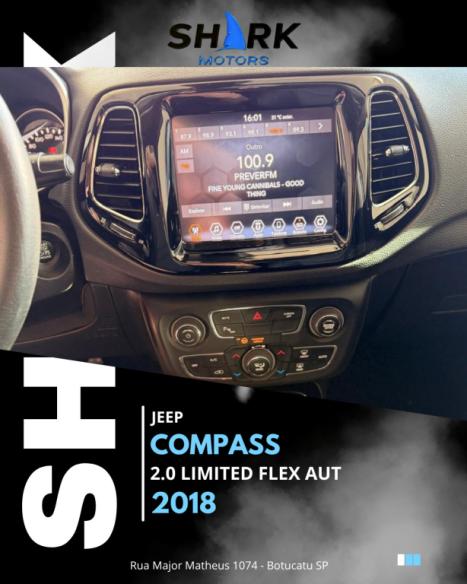 JEEP Compass 2.0 16V 4P LIMITED FLEX AUTOM�TICO, Foto 8