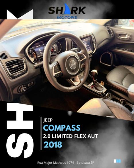 JEEP Compass 2.0 16V 4P LIMITED FLEX AUTOM�TICO, Foto 9