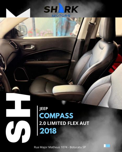 JEEP Compass 2.0 16V 4P LIMITED FLEX AUTOM�TICO, Foto 14
