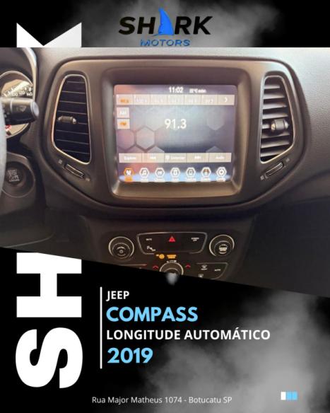 JEEP Compass 2.0 16V 4P LONGITUDE FLEX AUTOM�TICO, Foto 9