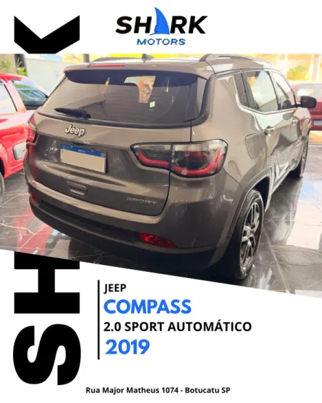 JEEP Compass 2.0 16V 4P FLEX SPORT AUTOM�TICO, Foto 3