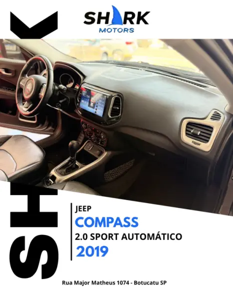 JEEP Compass 2.0 16V 4P FLEX SPORT AUTOM�TICO, Foto 9